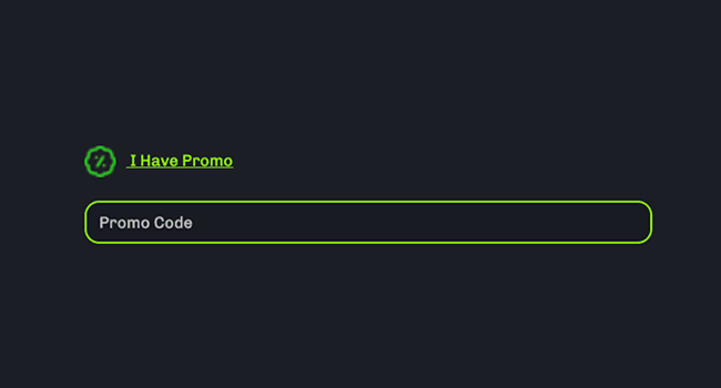 Ručno unesite promotivni kod Ručno unesite promotivni kod
